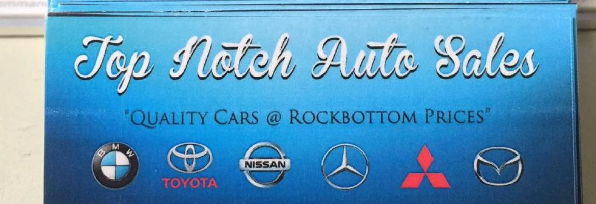 Top Notch Auto Sales