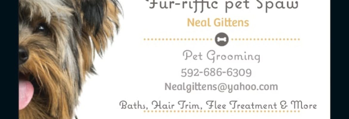 Fur-Riffic Pet Spa