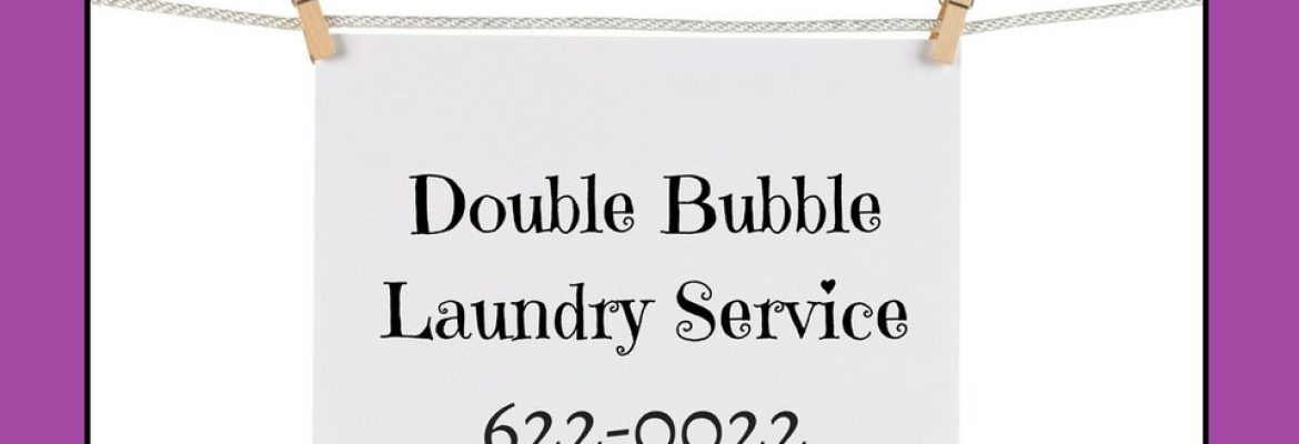 Double Bubble Laundry Service
