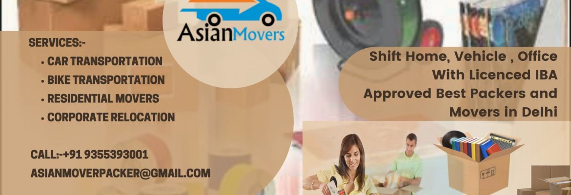 Best packers and movers in Delhi