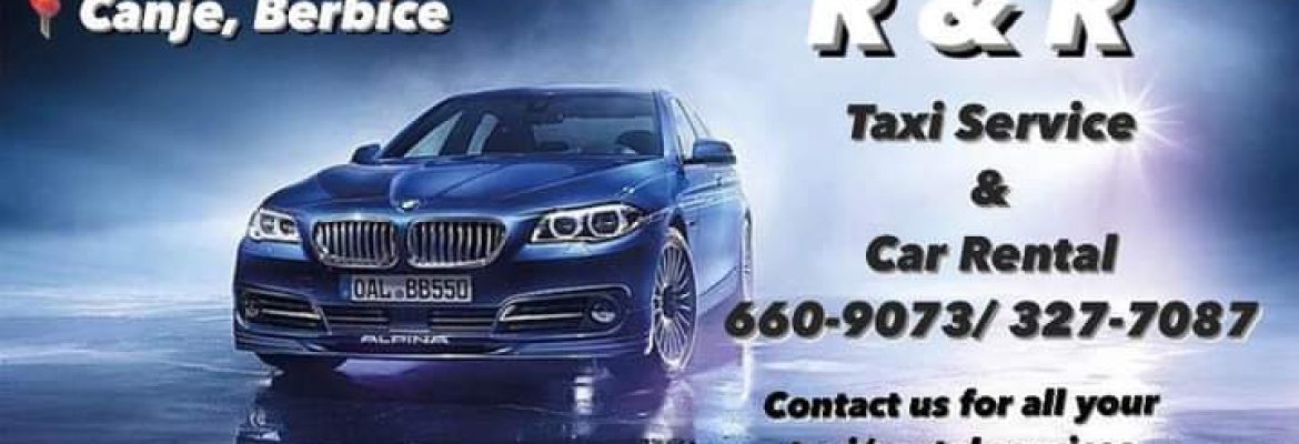 R & R taxi service/ car rental